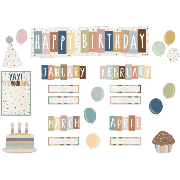 Everyone Is Welcome Happy Birthday Mini Bulletin Board