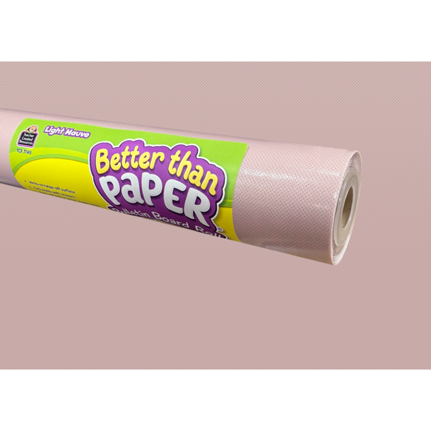 Light Mauve Better Than Paper Bulletin Board Roll