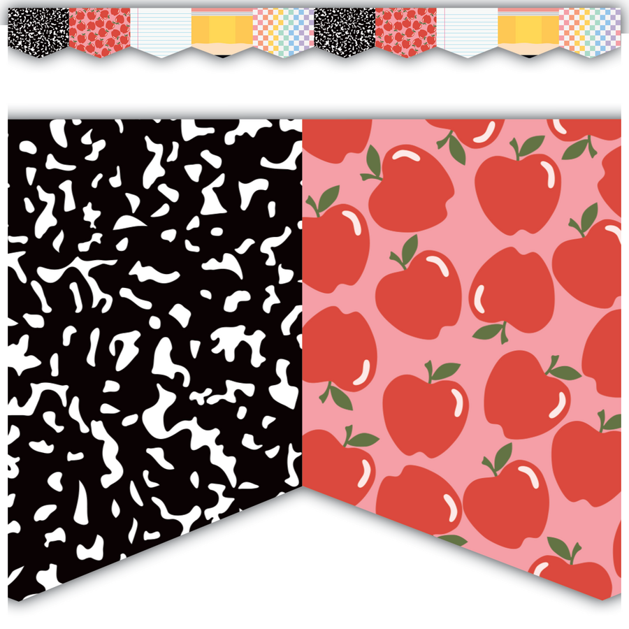 Cool For School Die Cut Border Trim