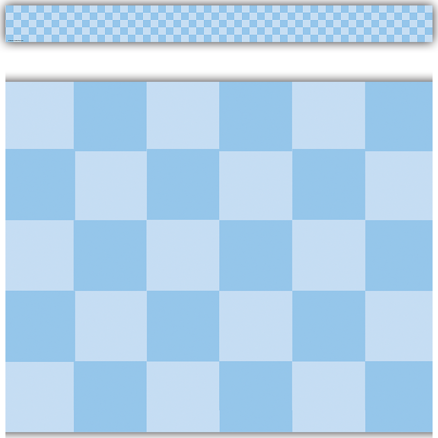 Cool For School Blue Checkers