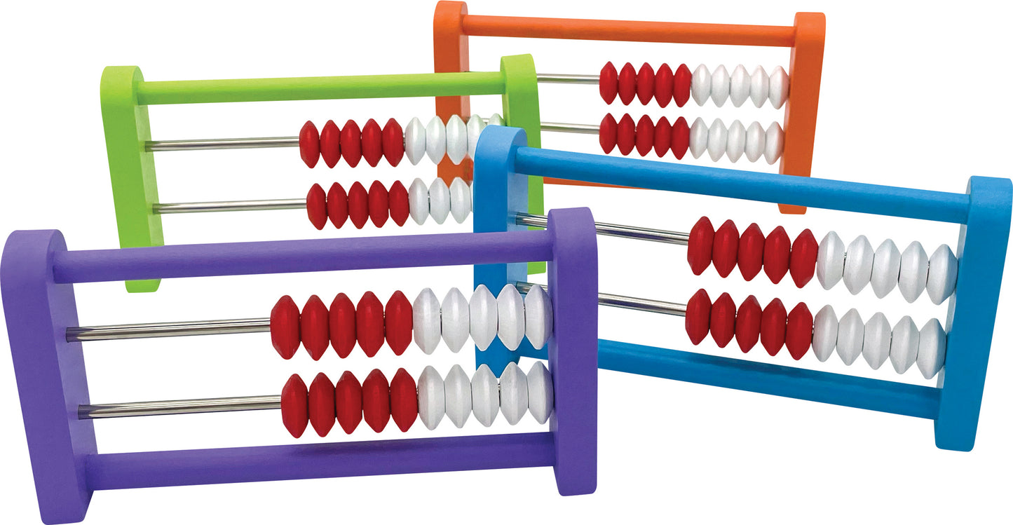 20 Bead Wooden Mini Rekenreks