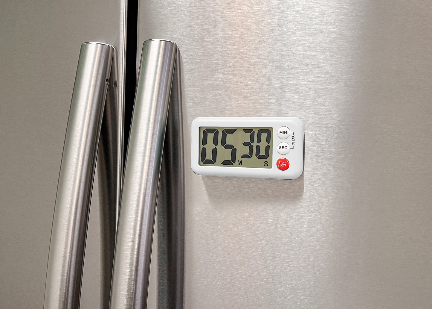 White Magnetic Digital Classroom Timer