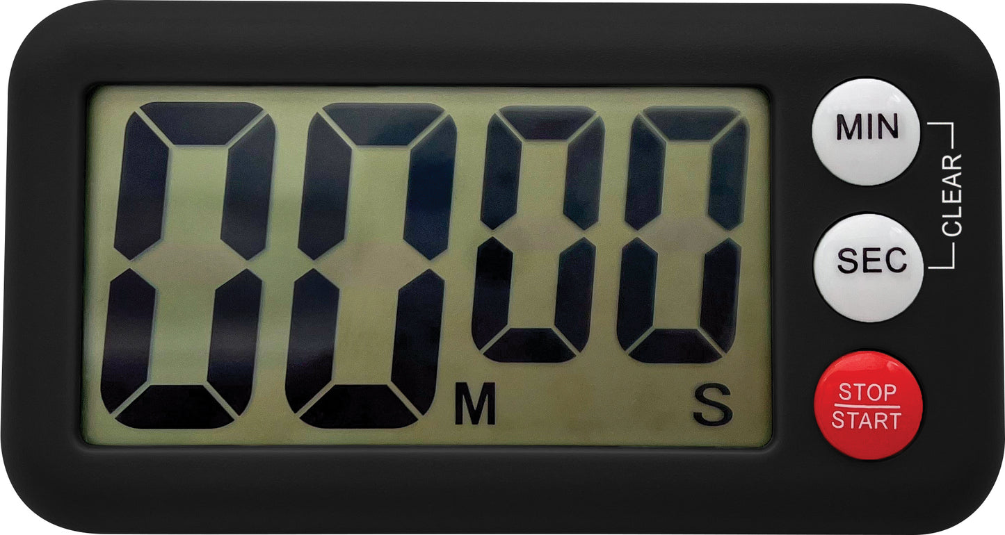 Black Magnetic Digital Classroom Timer