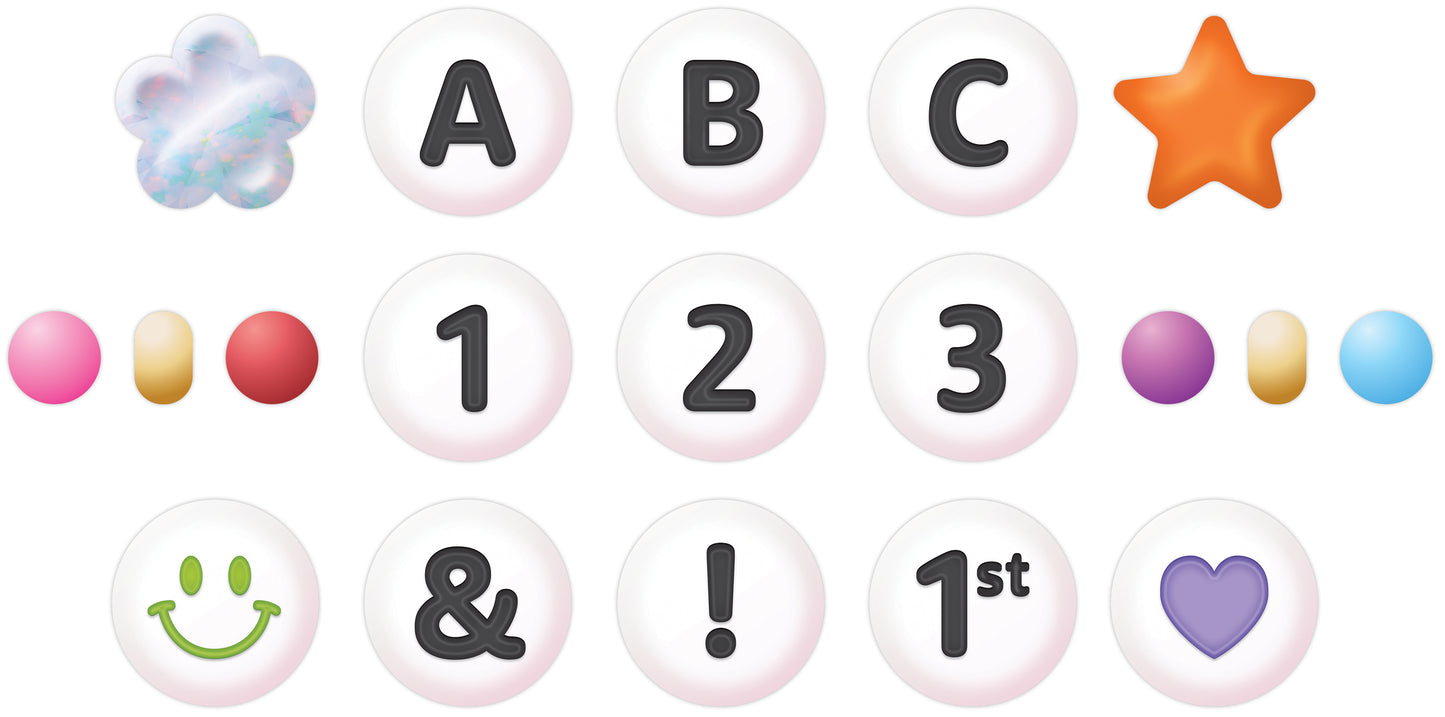 Friendship Beads Circle Letters