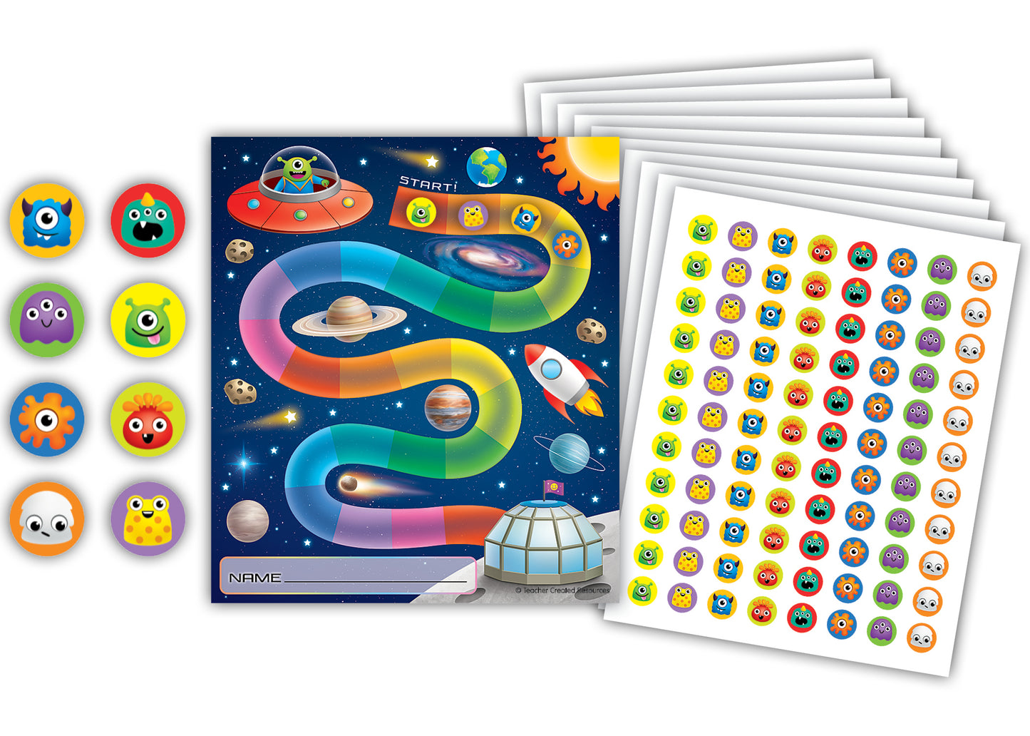 Out Of This World Reward Tracker With Sitckers