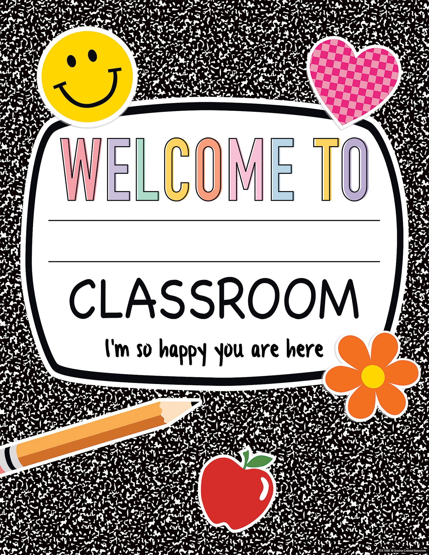 Cool For School Composition Welcome Chart