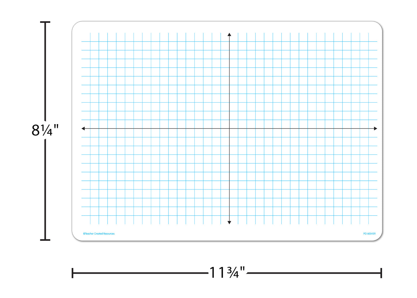 Double Sided Coordinate Plane Dry Erase Boards