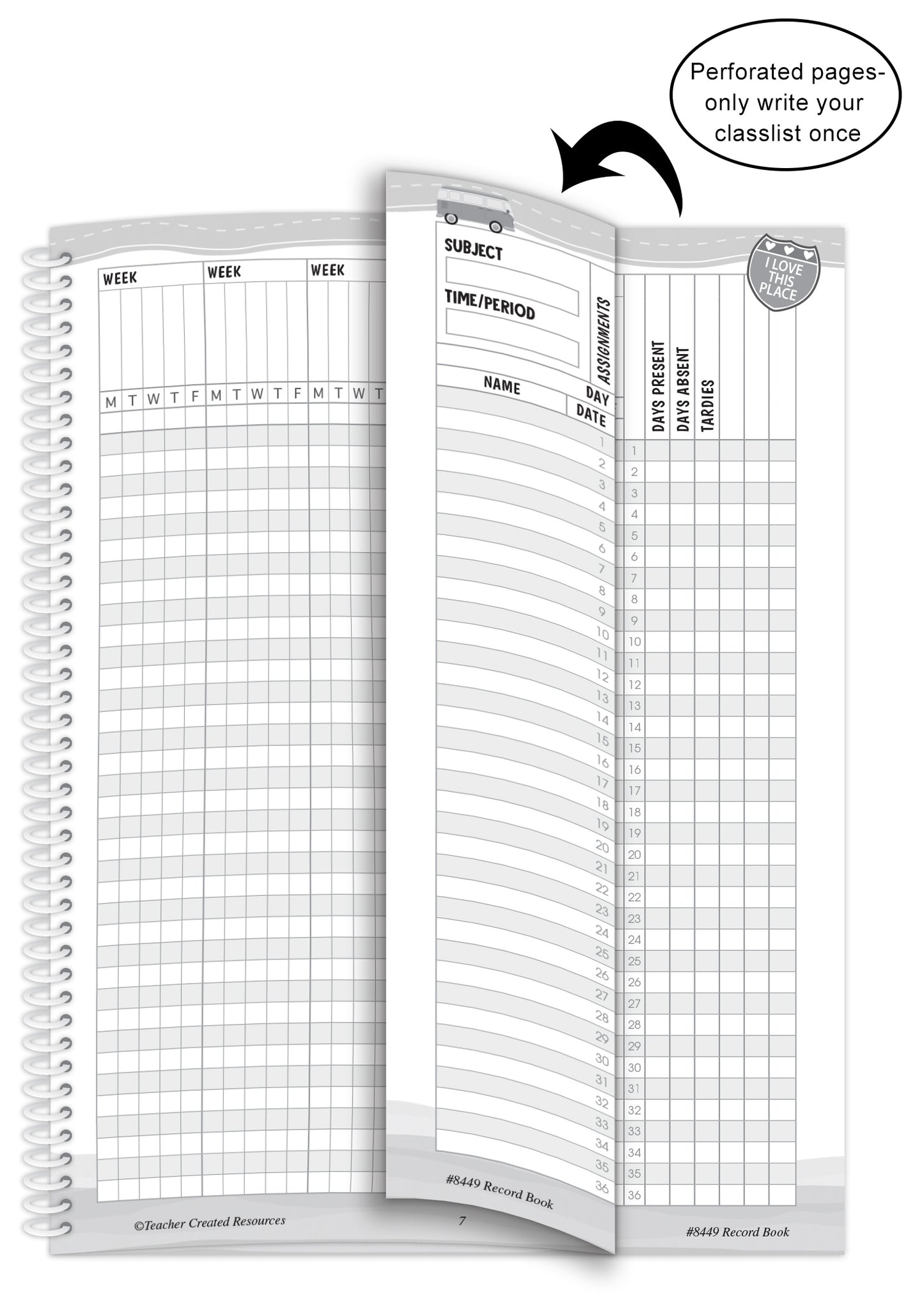 Moving Mountains Road Trip Record Book
