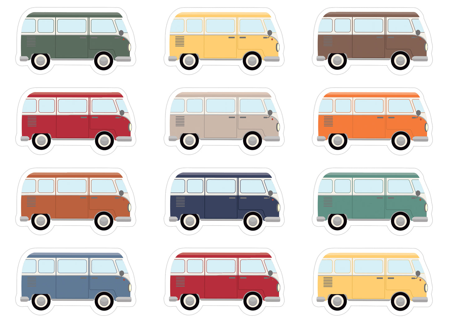 Moving Mountains Road Trip Camper Vans Mini Accents