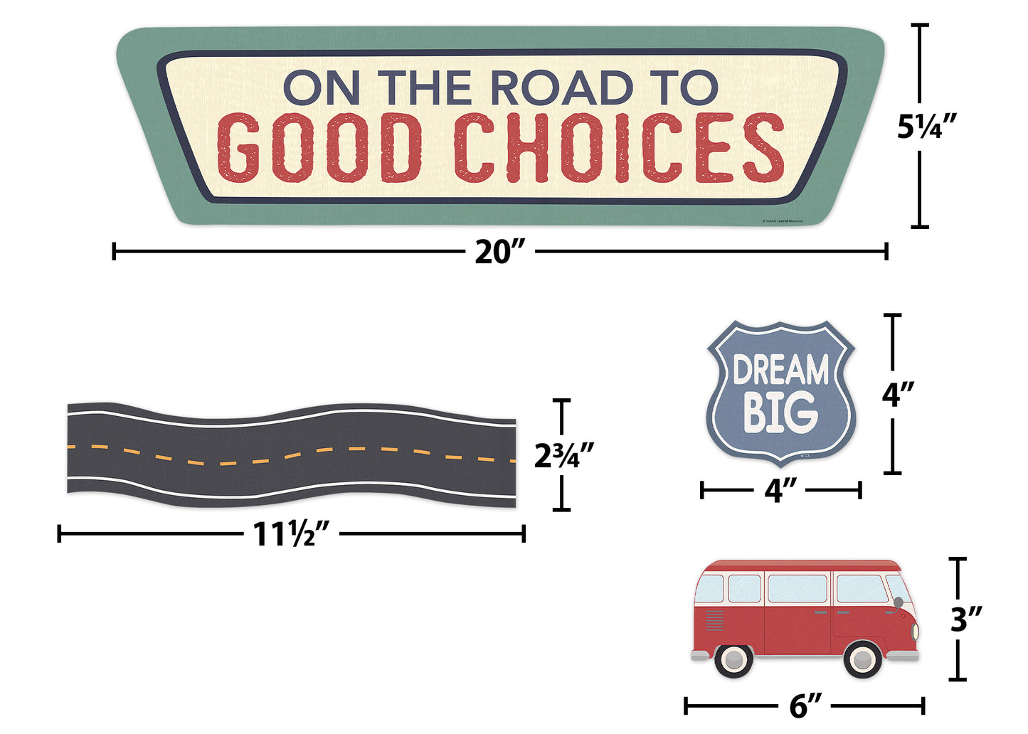 Moving Mountains Road Trip On the Road to Good Choices Mini Bulletin Board
