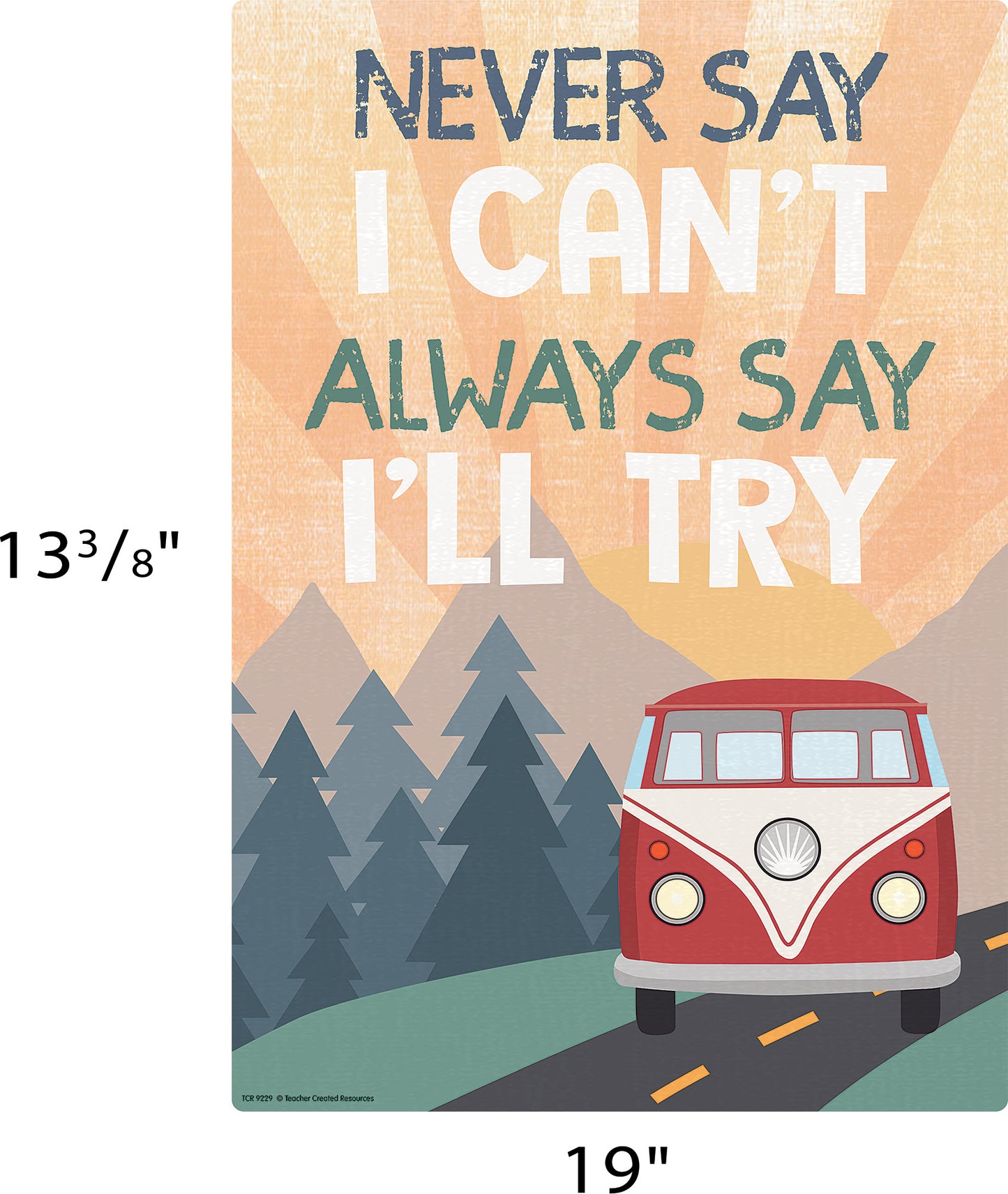 Moving Mountains Road Trip Positive Sayings Small Poster Pack