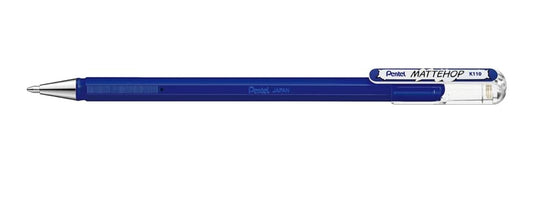 Pentel Mattehop Pens Singles Blue