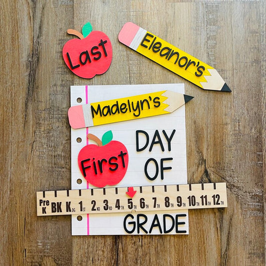 First Day of School sign