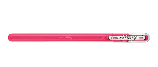 Pentel Mattehop Pens Singles Pink