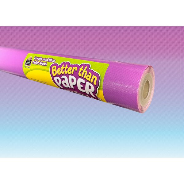 Better Than Paper Purple and Blue Color Wash