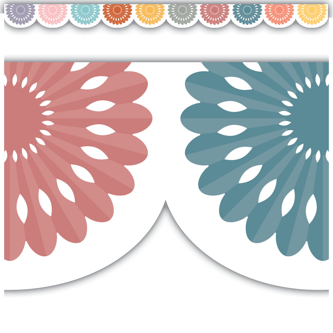 Happy Cactus Crew Fiesta Die Cut Border Trim