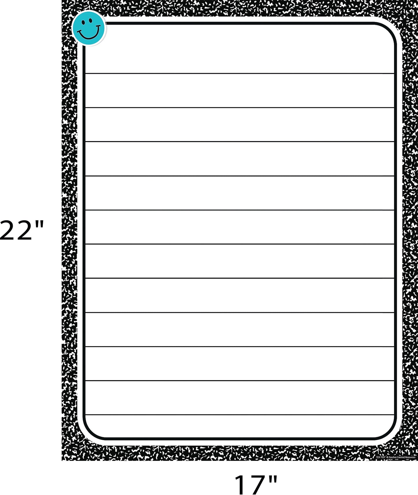 Cool For School Composition Lined Chart
