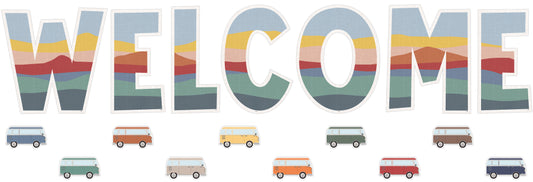 Moving Mountains Road Trip Welcome Bulletin Board