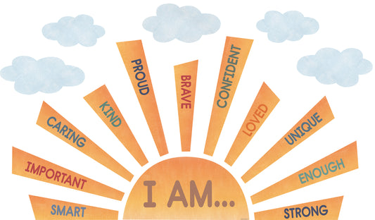Moving Mountains Road Trip Sun Positive Affirmations Bulletin Board