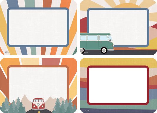 Moving Mountains Name Tags/Labels - Multi Pack