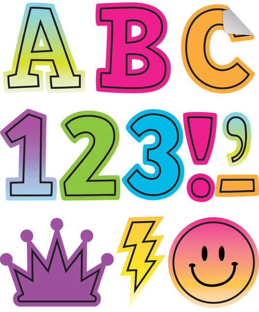 Brights 4Ever 2" Bold Block Self-Adhesive Letters Uppercase